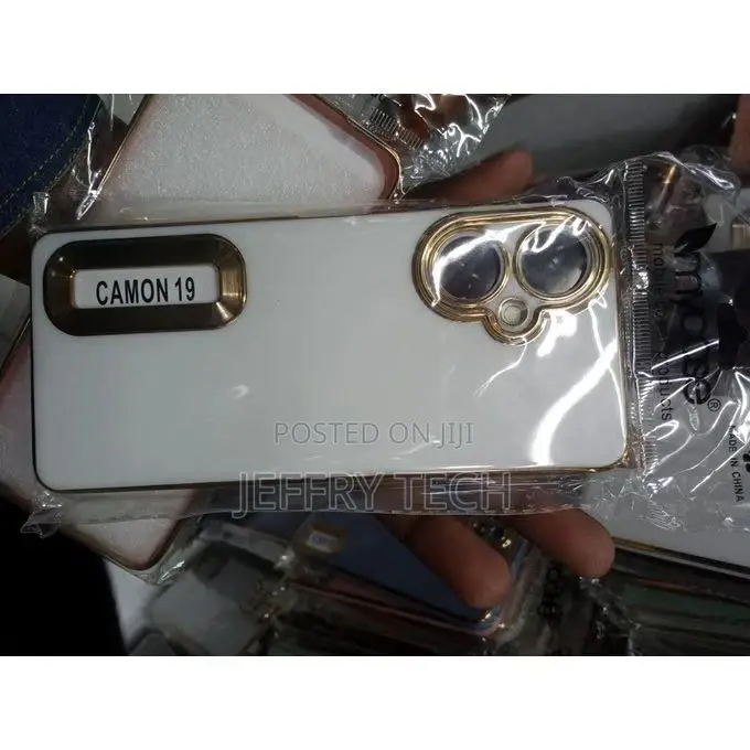 Golden Shiny Phone Case /Fancy Case Camon 19