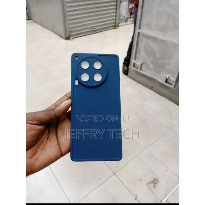 Silicon Blue Case Camon 30 4g/5g