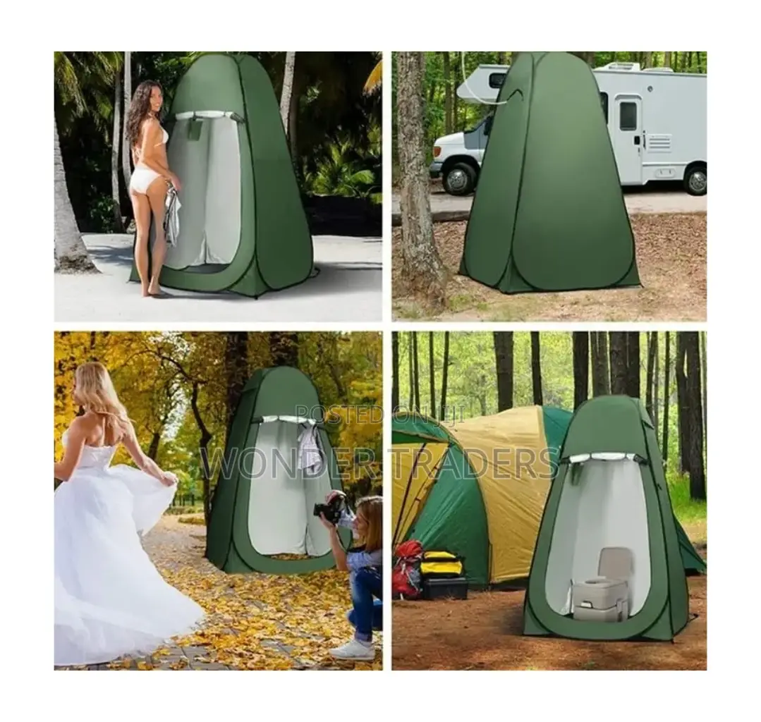 Pop Up Tent Camping Shower,Dressing,Toilet Etc. Black Only