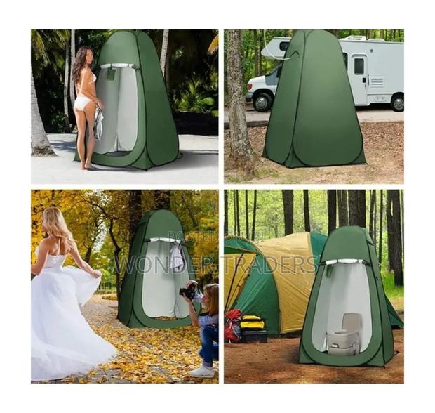 Pop Up Tent Camping Shower,Dressing,Toilet Etc. Black Only - main view