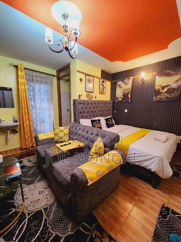 Classy Airbnb Studio Available at Roysambu Next to TRM Mall.