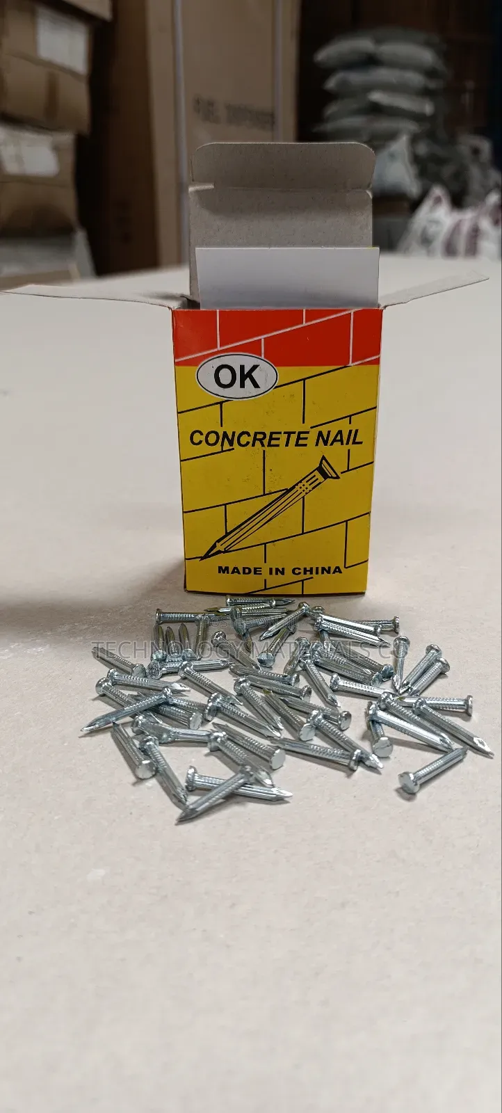 Concrete Steel Nails (1 Inch)