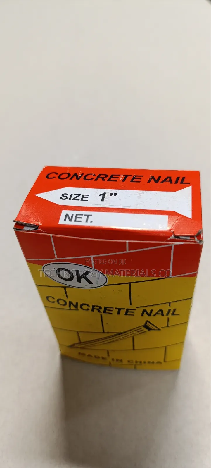 Concrete Steel Nails (1 Inch)