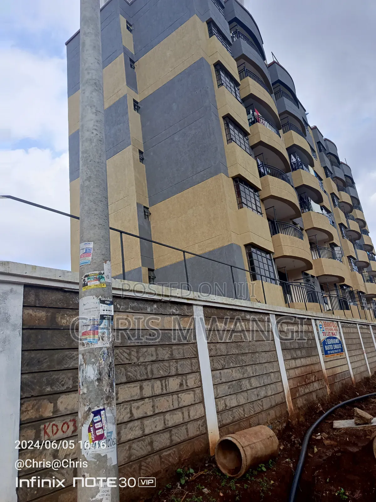Furnished 2bdrm Block of Flats in Kikuyu Estate, Kidfarmaco for sale