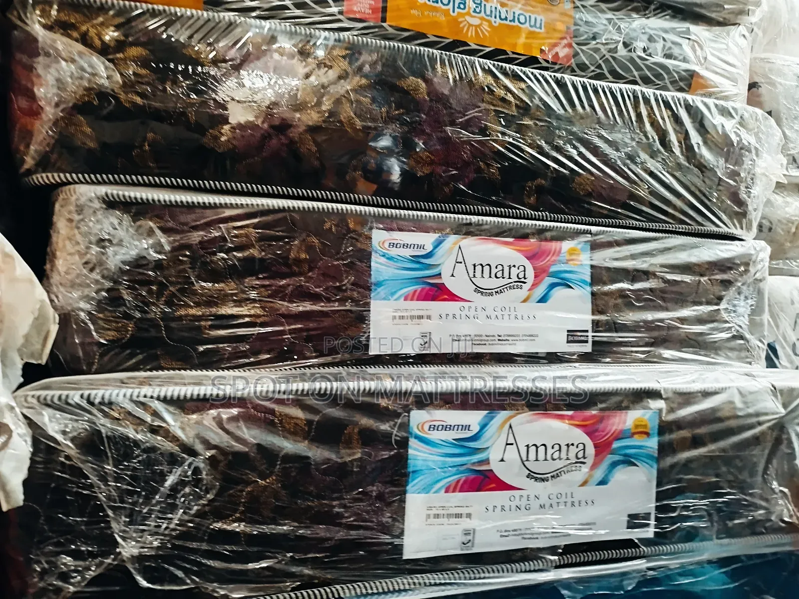 4by6 Bobmil Amara Spring Mattresses.