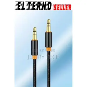 Cable From (AUX) Male to (AUX) Male - For Phone, Car, Subwoo