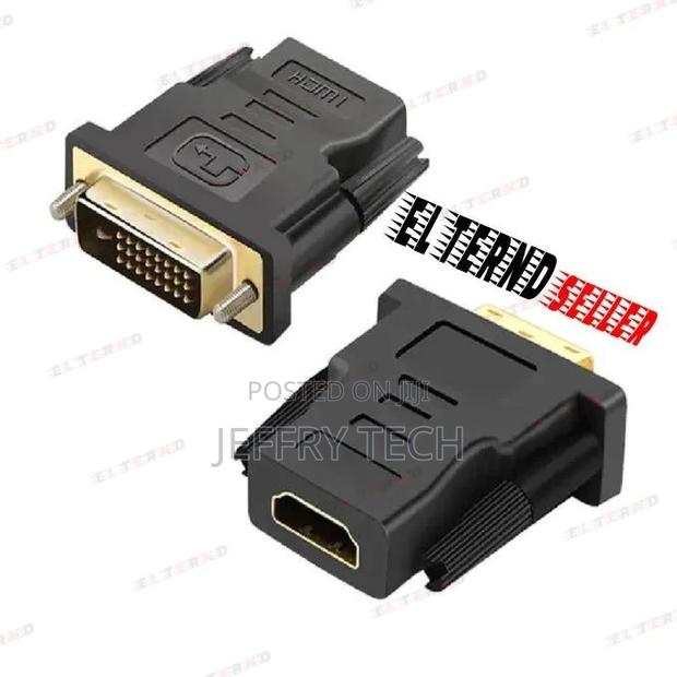 Dvi to Hdmi Adapter - Black - thumbnail 3