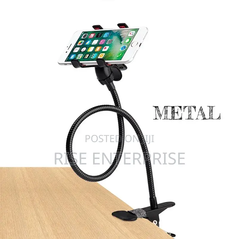 Metallic Flexible Adjustable Clip Phone Holder