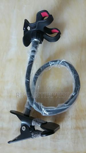 ‘Metallic Flexible Adjustable Phone Clip Holder. - main view