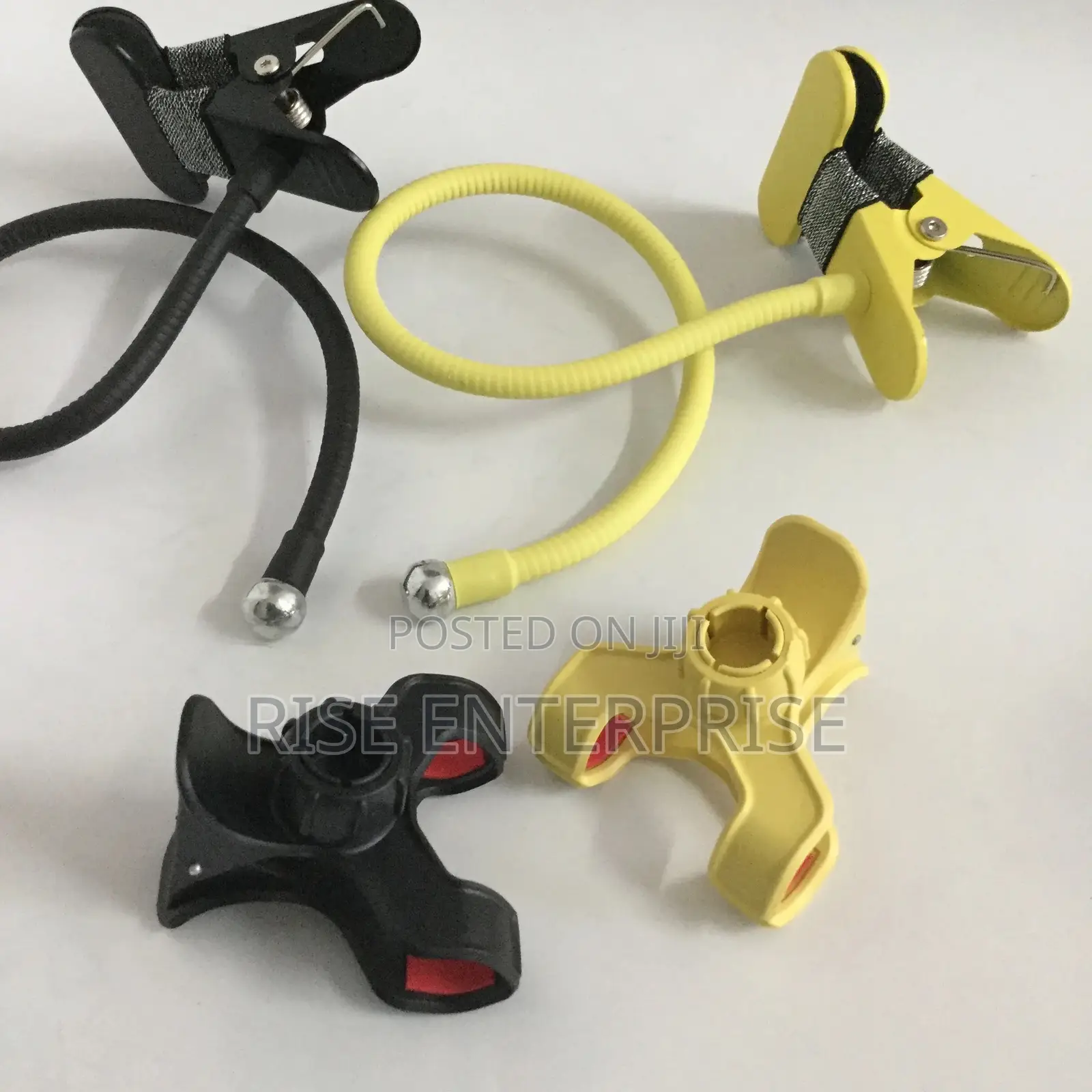 ‘Metallic Flexible Adjustable Phone Clip Holder.