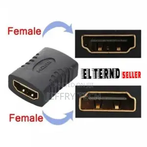 Connector From (HDMI Female) to (HDMI Female) to Extend The