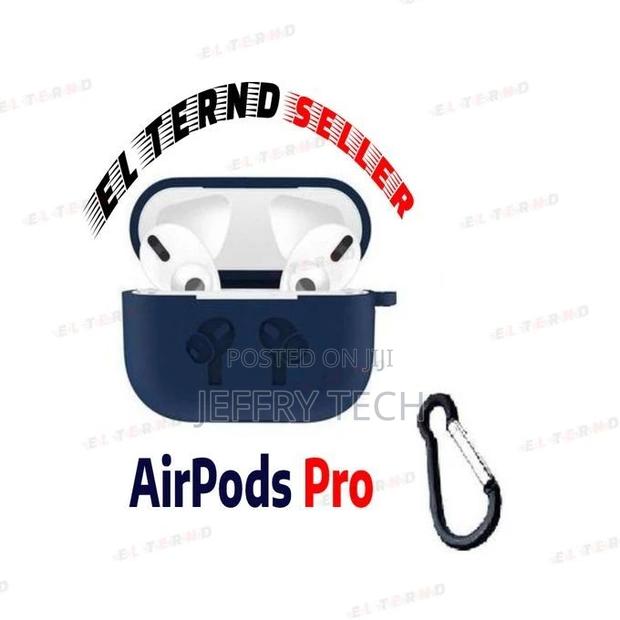 Airpods Pro Silicone Case - Dark Blue - main view