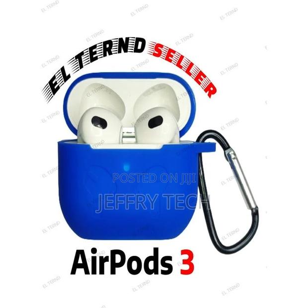 Silicone Case for Airpods 3 - Blue - main view