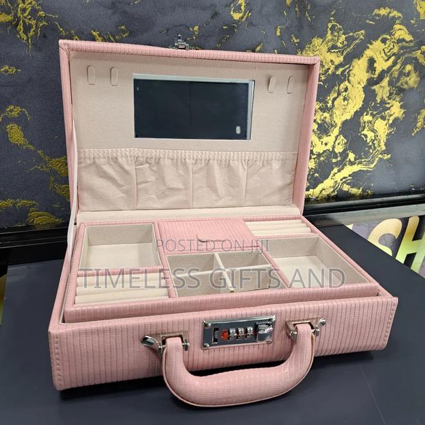 Pink Jewelry Box/Organizer - main view