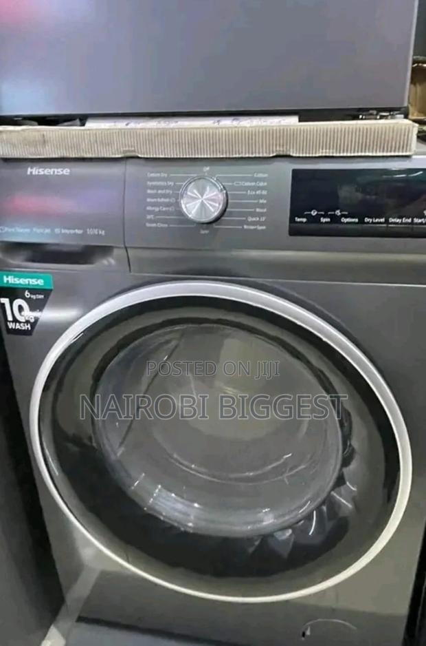 Hisense 10kgs Dry And Wash Front Load Washing Machine - main view