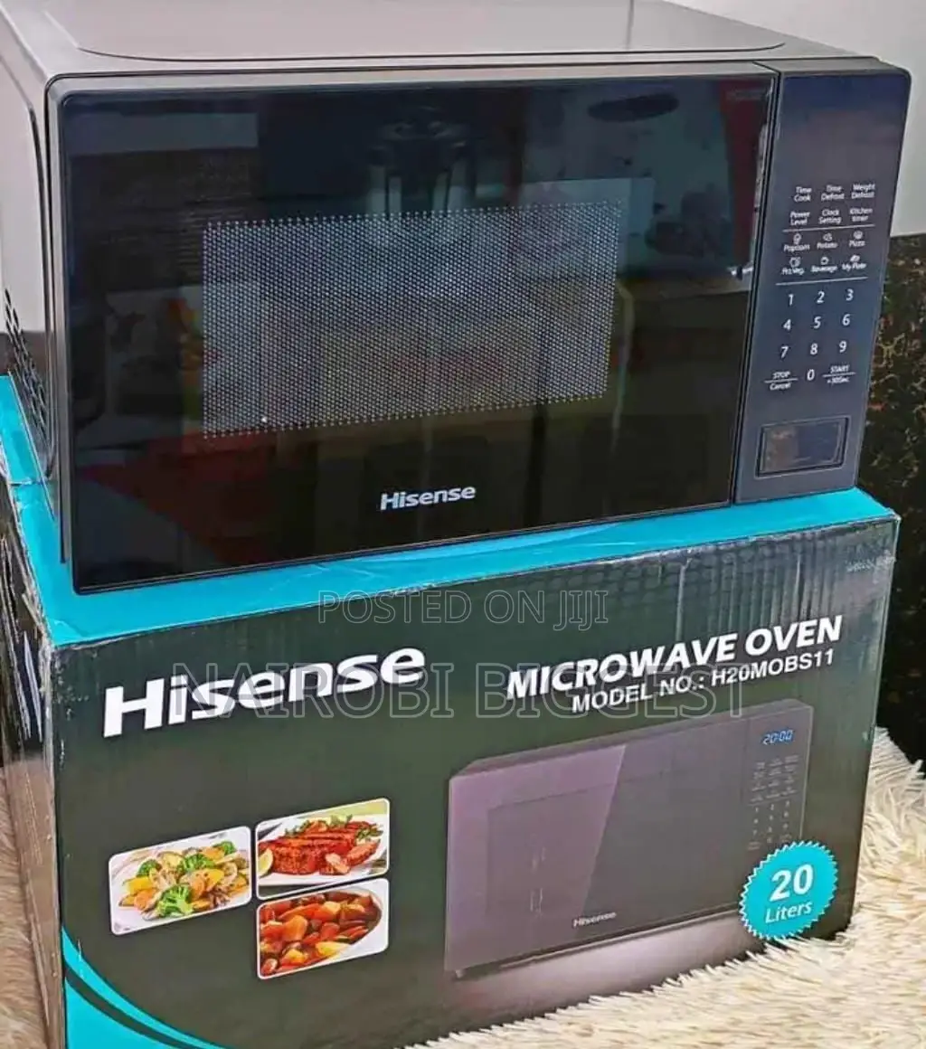 Black Digital 20l Hisense Microwave