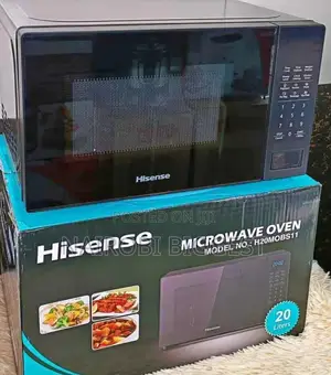 Black Digital 20l Hisense Microwave