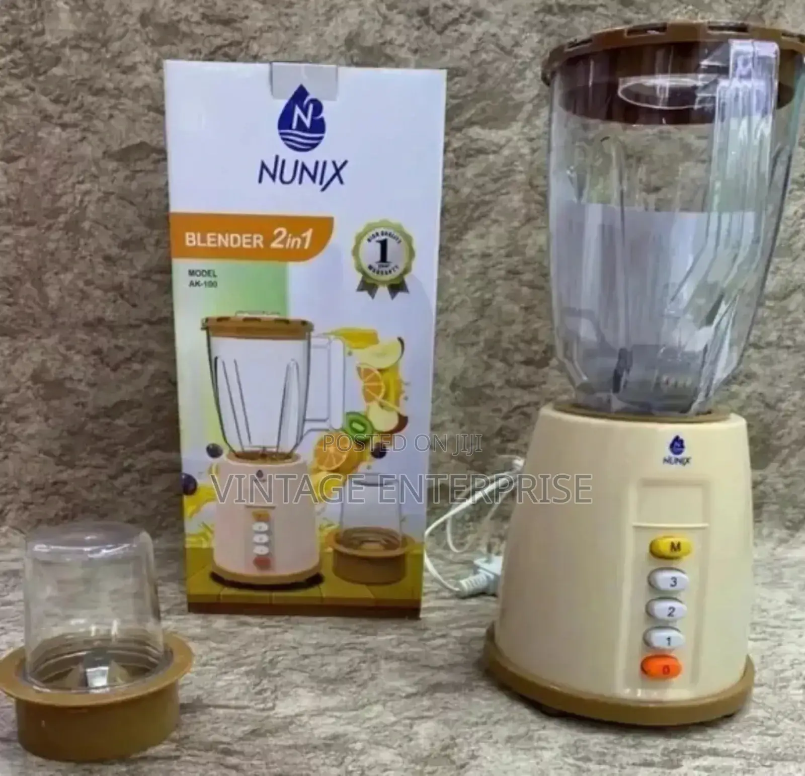Nunix 2 in 1 Electric Blender and Grinder (Kitchen App)