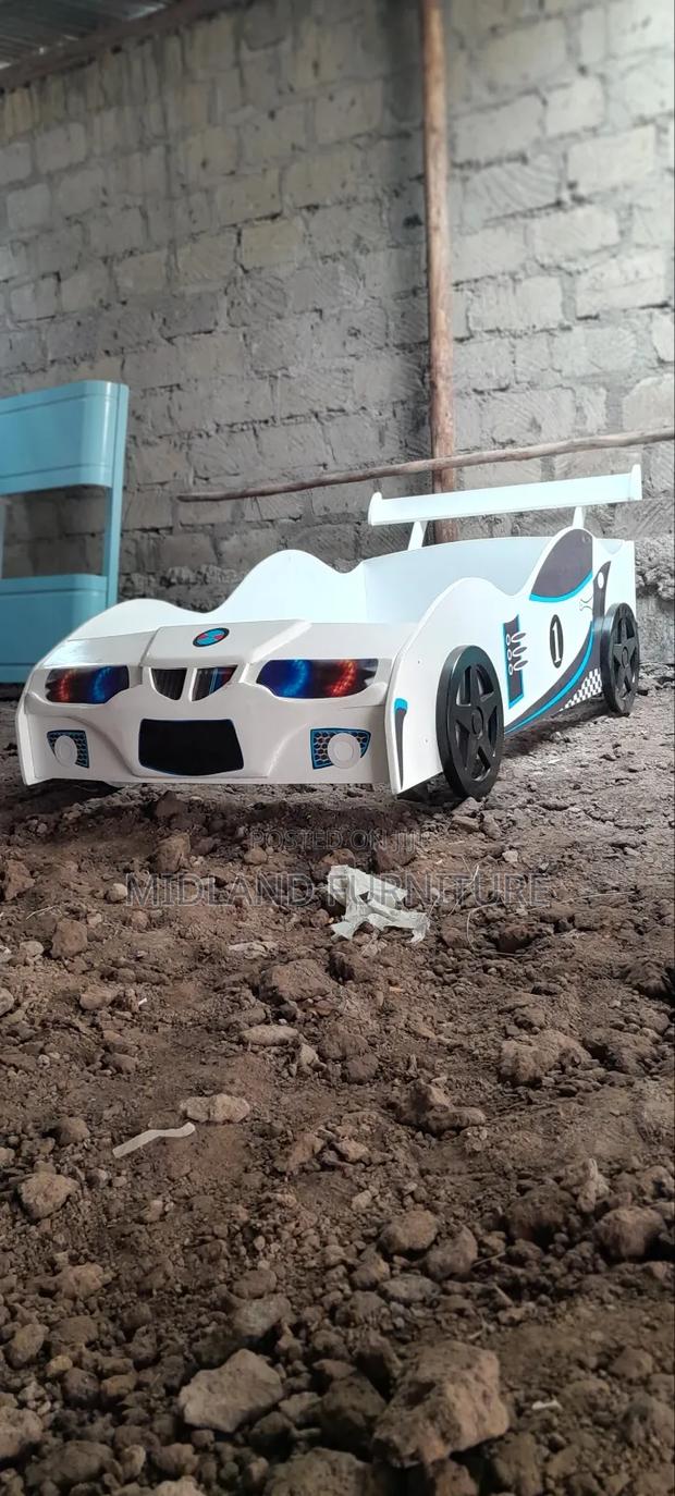 Car Bed for Kids With Lighting / Bed for Boy - thumbnail 6