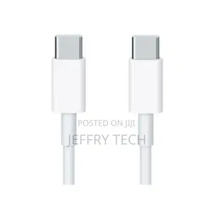 Type C to Type C Fast Charger Cable - White