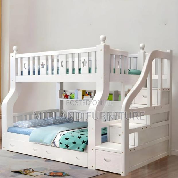 Children Bunk Bed / Double Decker Design for Kids - main view
