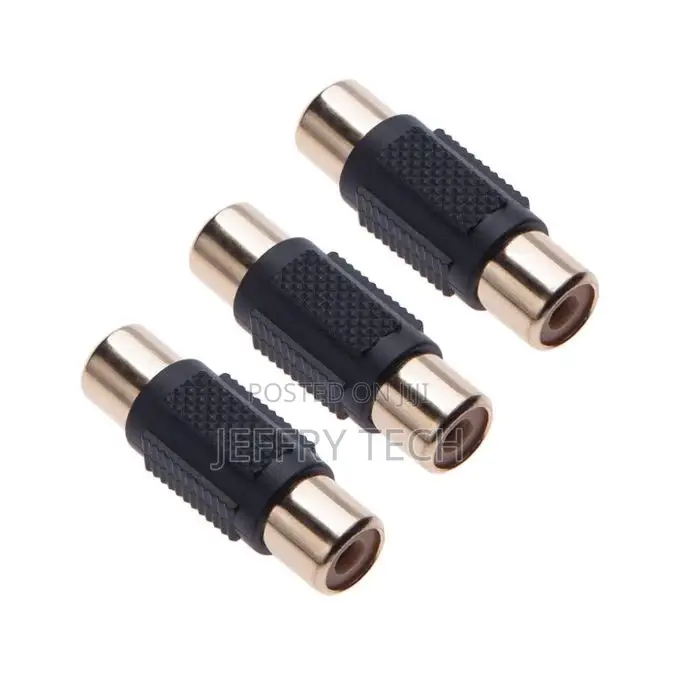 RCA Female / Female Adapter - Black