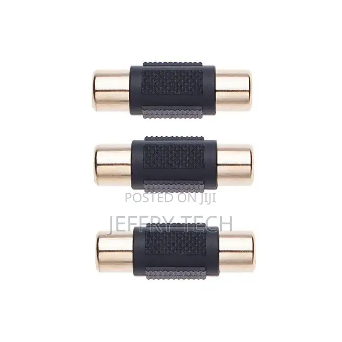 RCA Female / Female Adapter - Black