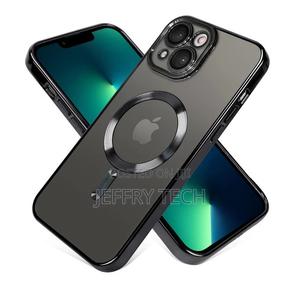 iPhone 13 Magnetic Case - Magsafe - Shockproof - Black Edge - thumbnail 2