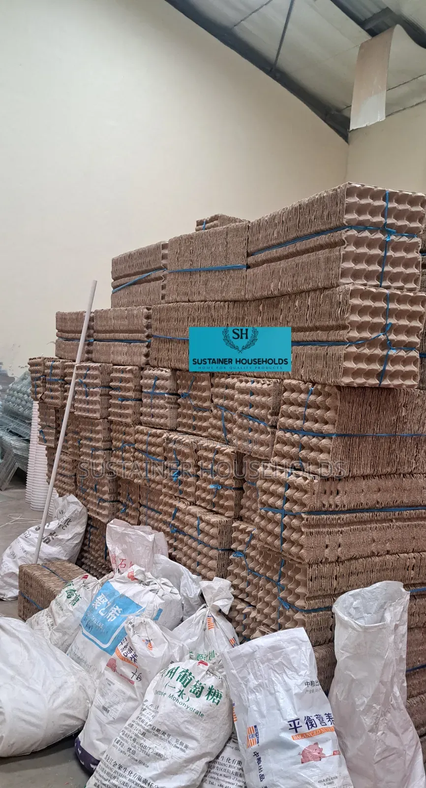 100pcs Carton Heavy Duty Eggs Trays