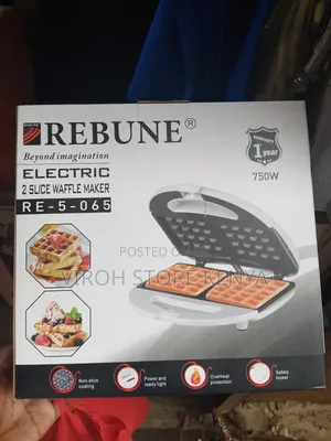 Rebune 2 Slice Waffle Maker