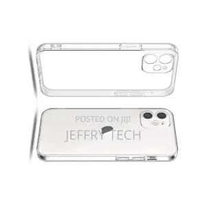 Transparent Silicone Case + Lens Protection for iPhone 11
