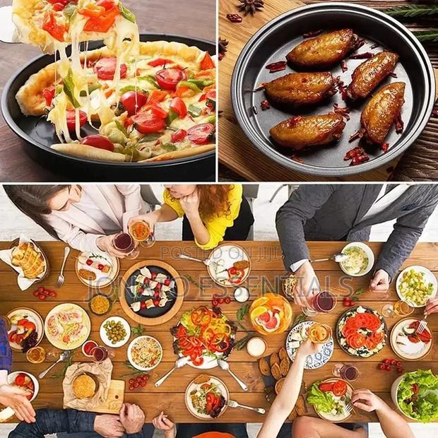 3pcs Pizza Pans Set, Oven Pan Set - thumbnail 4