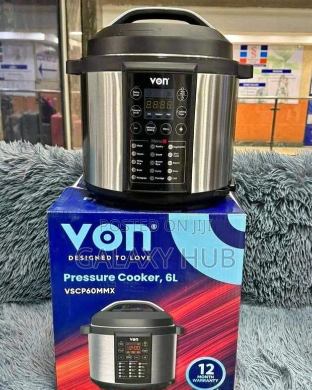 Von 6litres Digital Electric Pressure Cooker