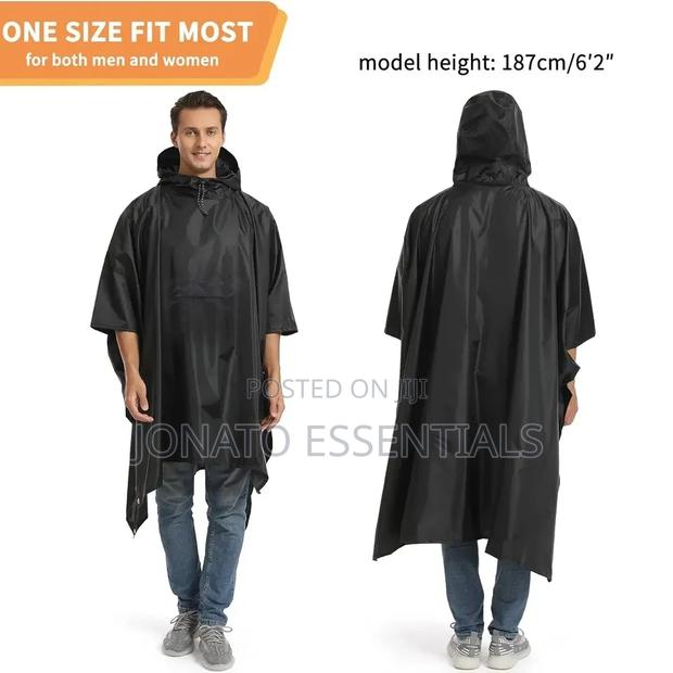 Poncho Rain Coat, Waterproof Raincoat - thumbnail 6