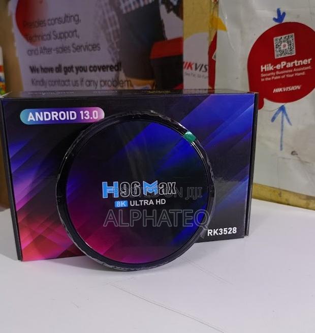 H96 Max RK3528 TV Box, Quad Core 4gb Ram 32gb, Android 13, - thumbnail 3