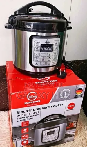 Eurochef Pressure Cooker 7litres Electric Pressure Cooker