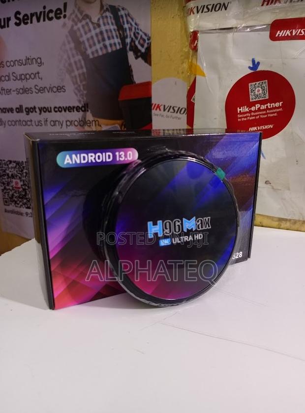 H96 MAX Smart TV Box Android 13 4GB RAM 32GB Dual Wifi Set - main view
