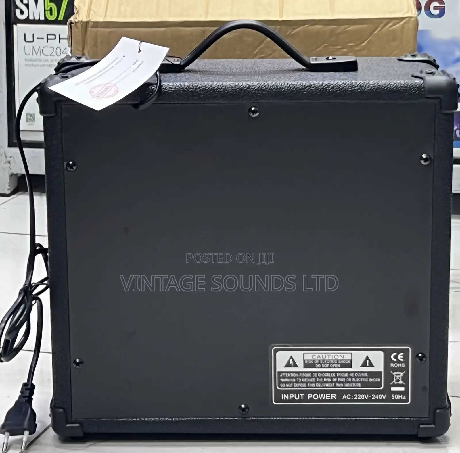 Portable Guitar Speaker Combo Rockstar 6.5”
