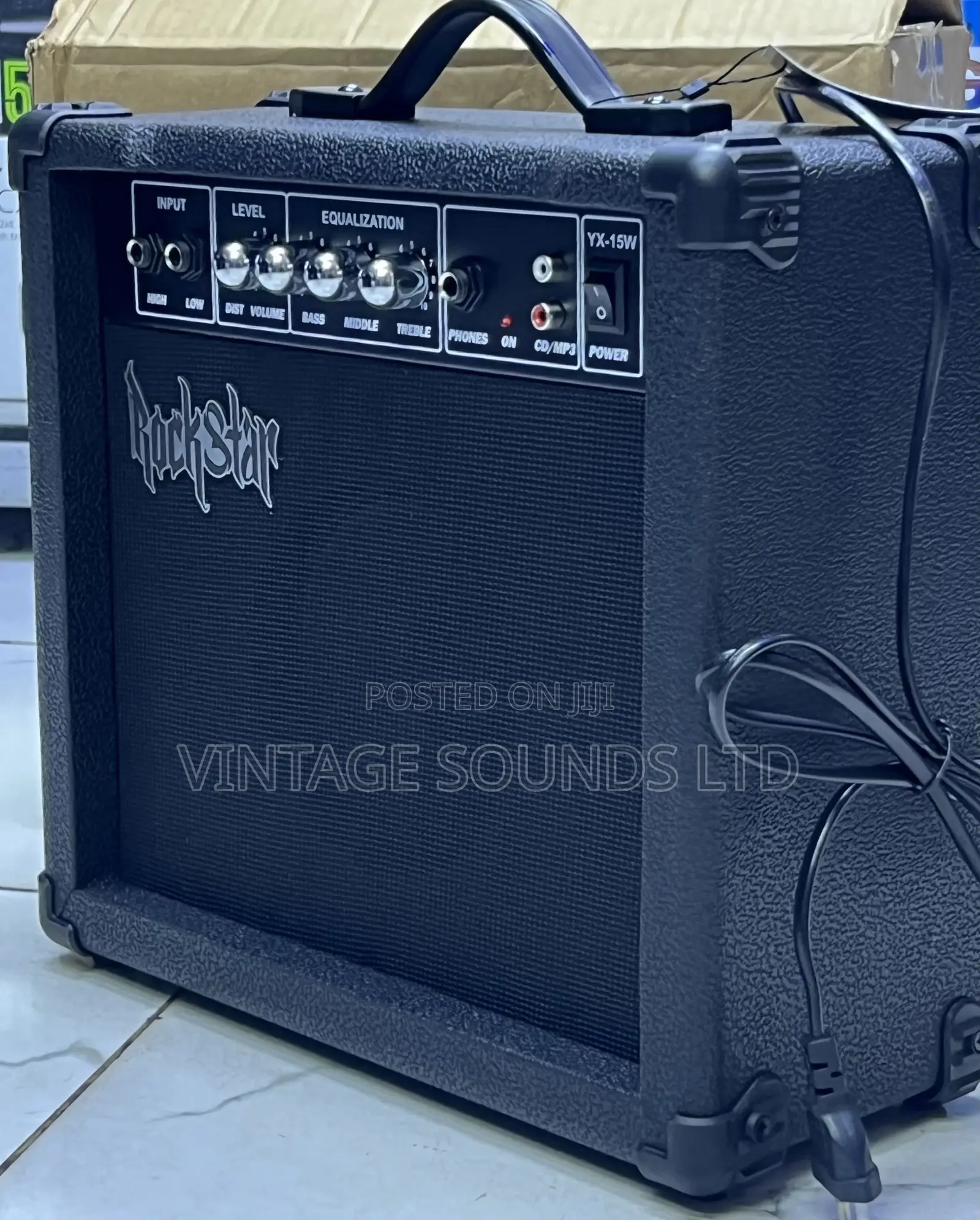 Portable Guitar Speaker Combo Rockstar 6.5”