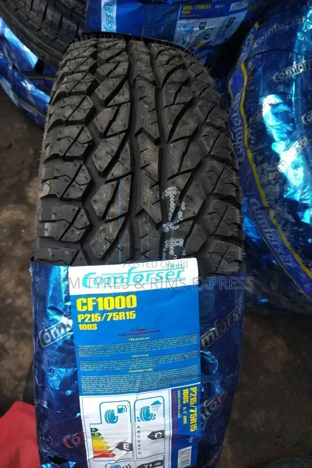 215 /75 R15 Comforser TYRES (Highway)