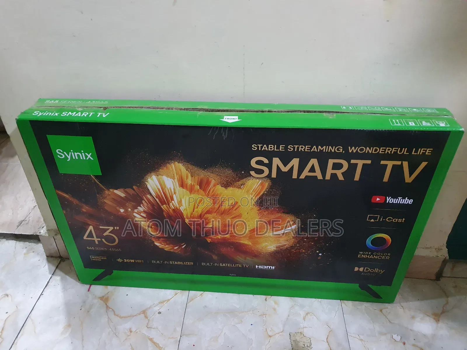 Original / Netflix Syinix 43 Inches Television/Smart 