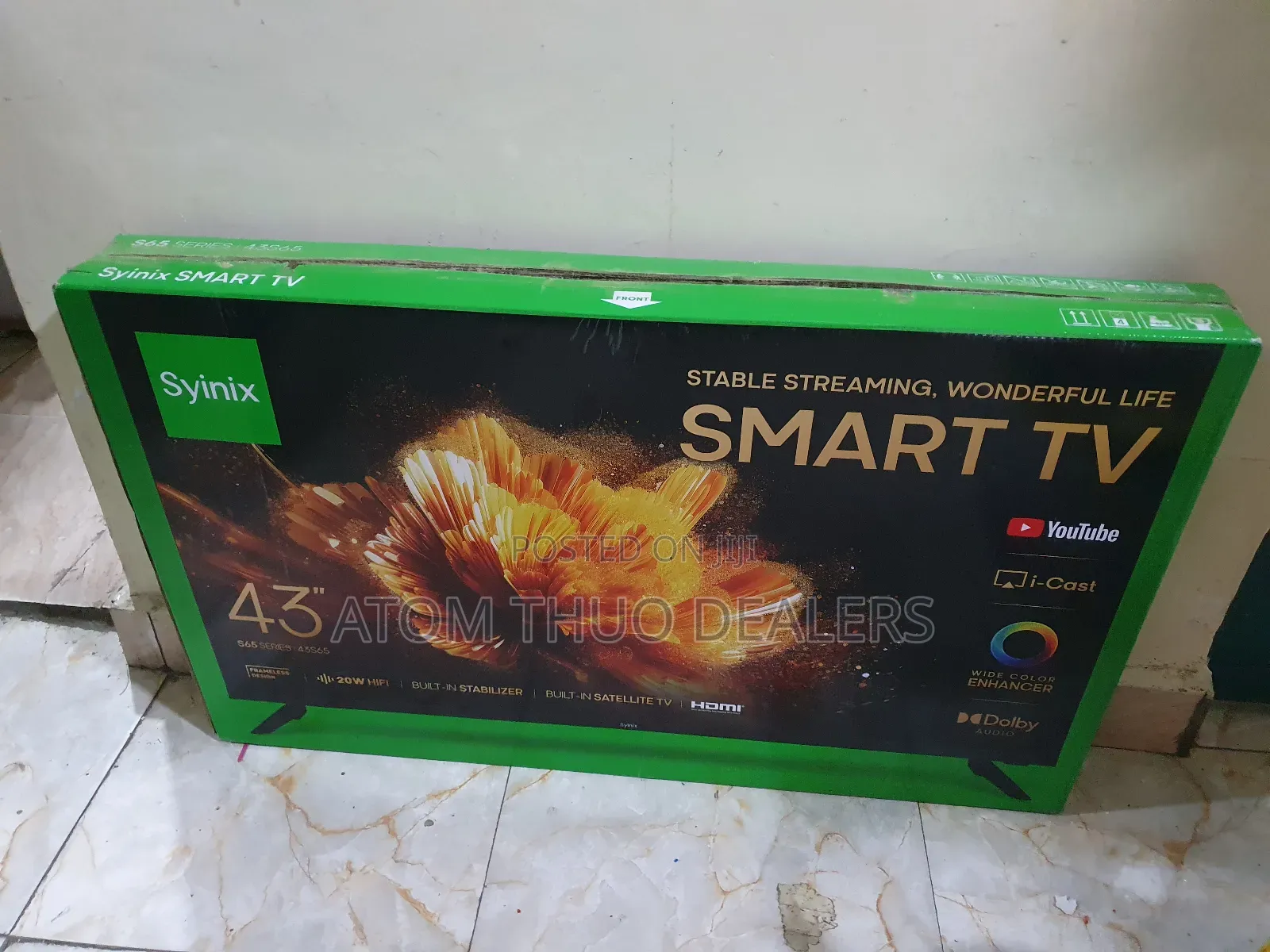 Original / Netflix Syinix 43 Inches Television/Smart 