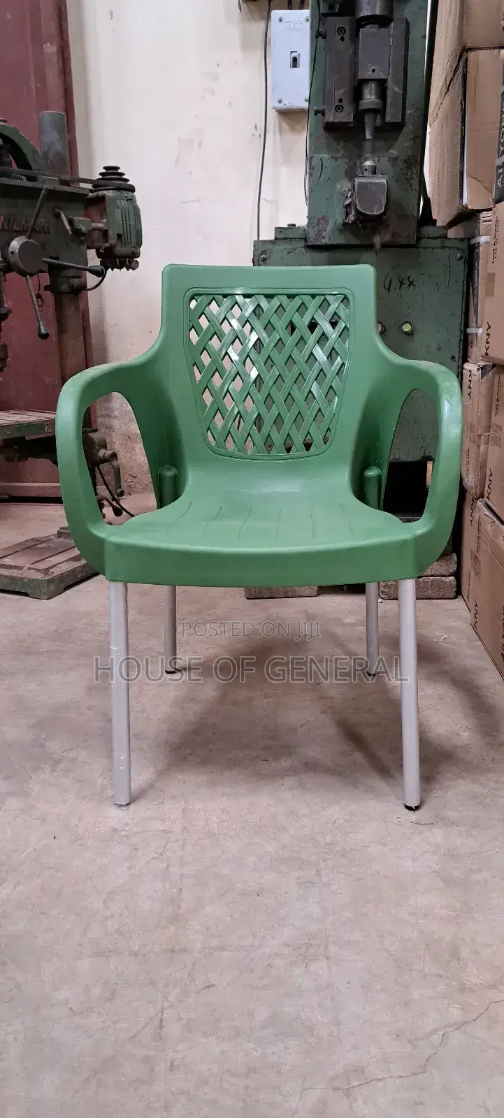 Jungle Green Plastic Chair