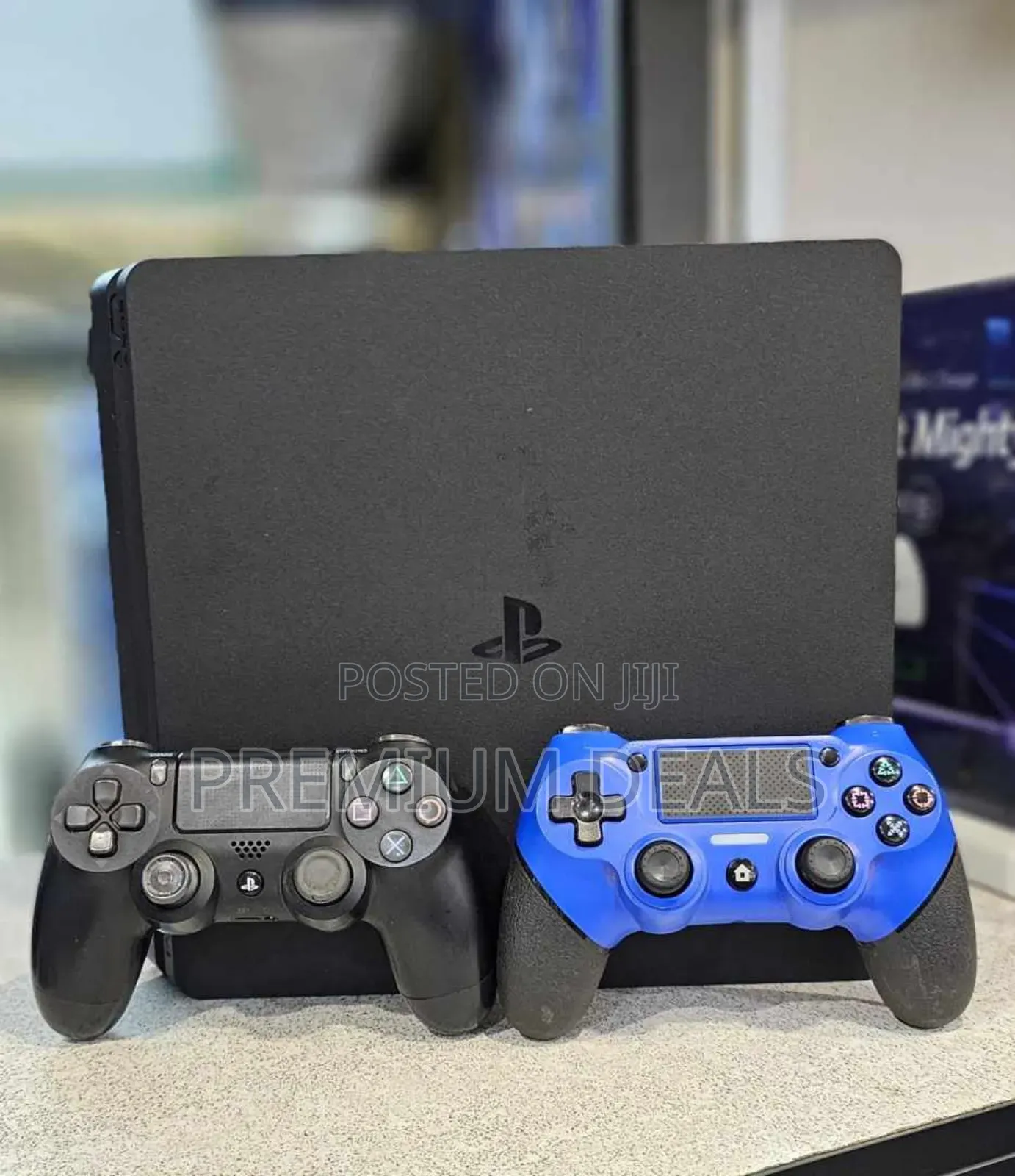 Ps4 Slim With Two Nikon Controllers.