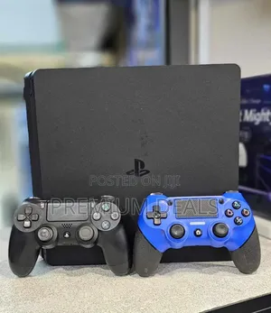 Ps4 Slim With Two Nikon Controllers.