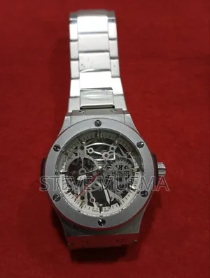 Hublot Metallic Watch.
