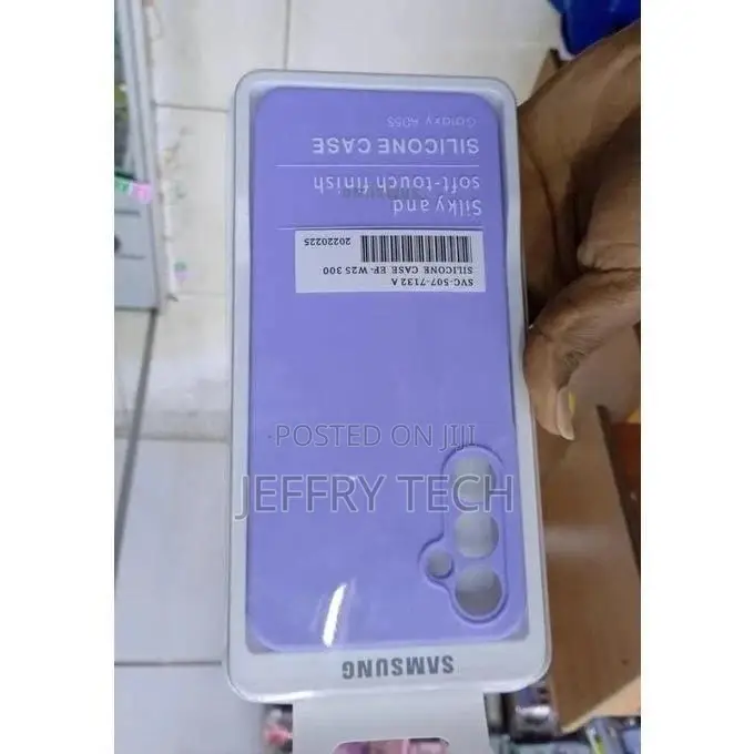 Silicon Purple Samsung Galaxy A05S Case/Cover