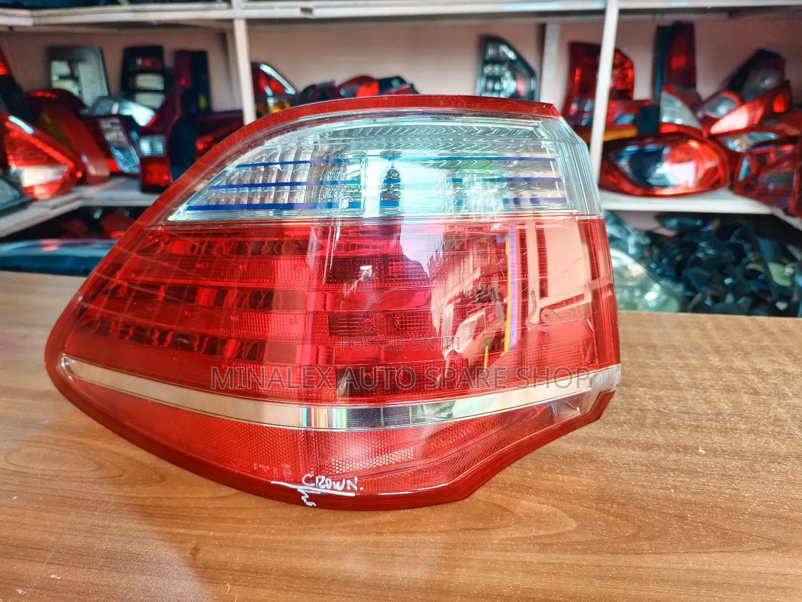 Crown Royal Saloon 2013 Model Backlights(Blue Strips)