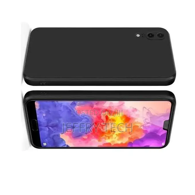 Silicone Case for Huawei P20 - Black