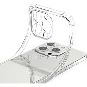 Transparent Case for iPhone 14 PRO MAX - Silicone Case - Sim - thumbnail 2